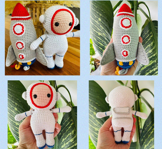 Rocket and Astronaut set